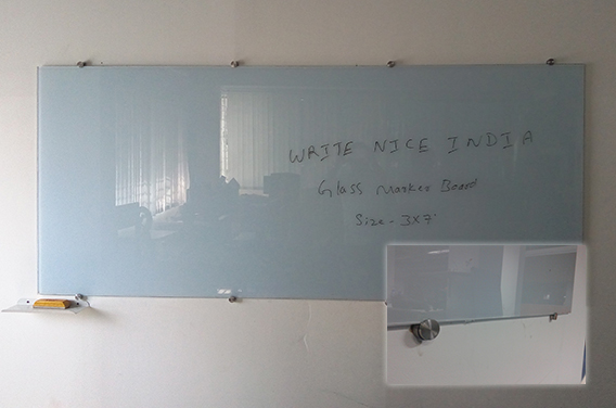 Glass marker board